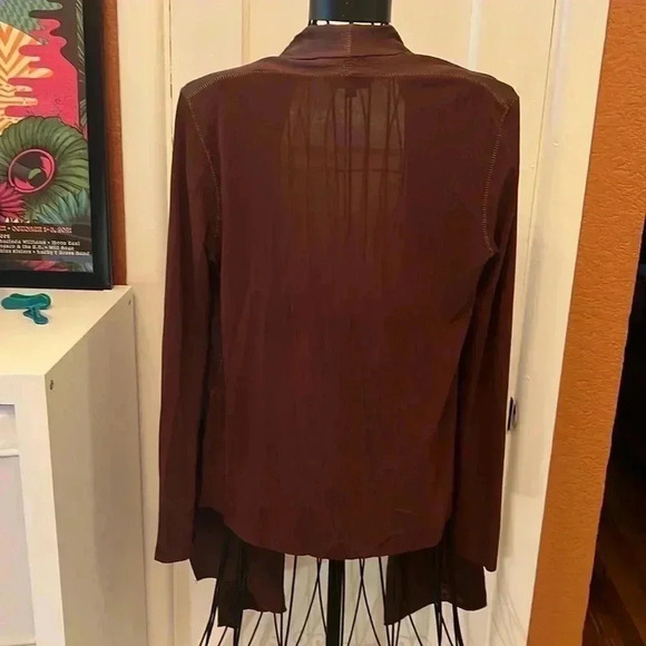 Rozae Nichols Open Front Lightweight Cardigan-Sz M - Picture 2 of 7